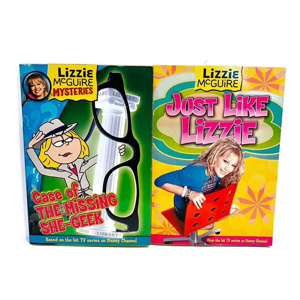 Lizzie McGuire Show Chapter Books 2000s Y2K Hillary Duff Disney Channel Mystery